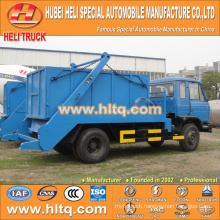 4x2 170hp DONGFENG 8cbm arm roll container refuse truck skip loader truck new model attractive and reasonable price